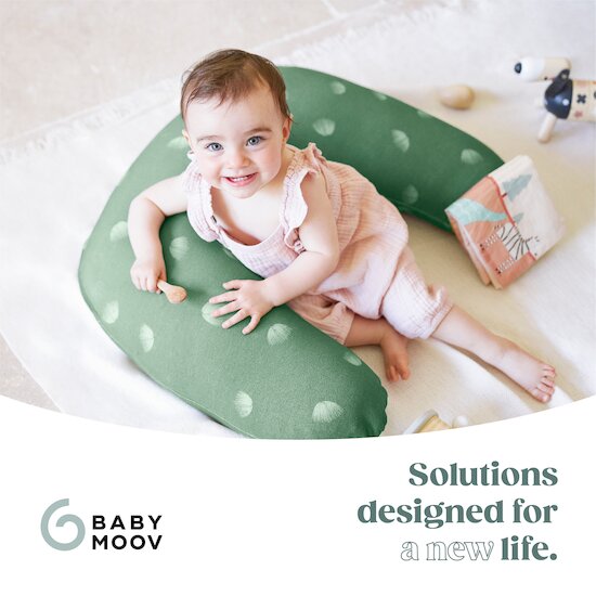 Coussin de grossesse 2en1 B.Love   Wind Green        de               Babymoov