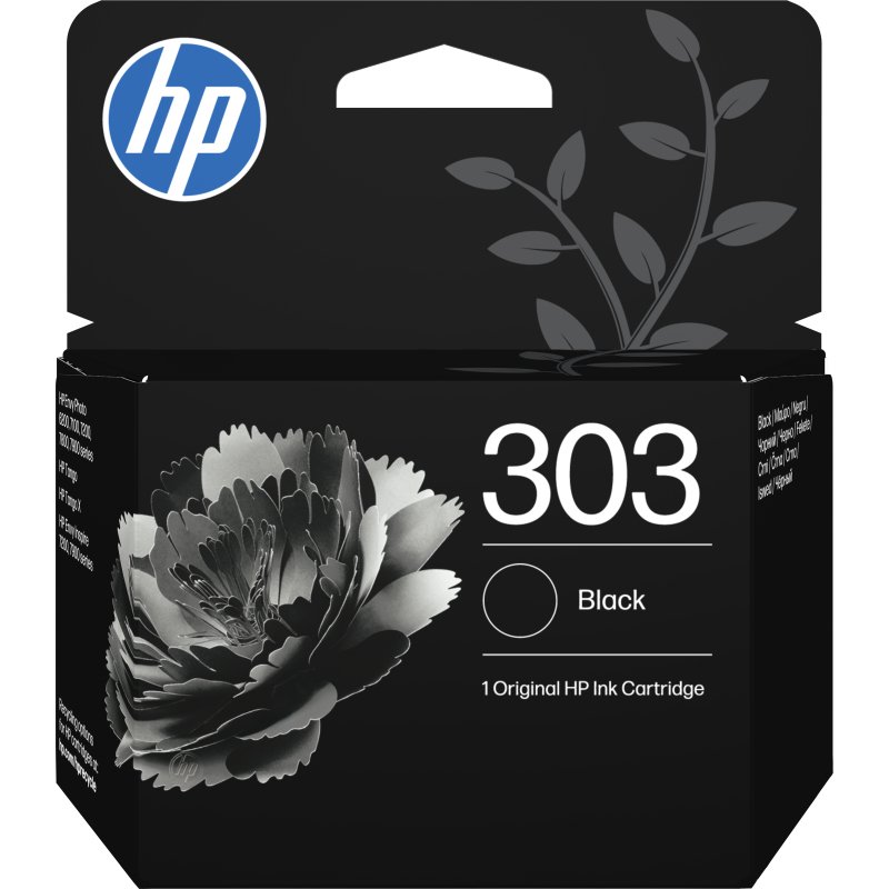 HP Pack de 2 cartouches authentiques d'encre noire/trois couleurs 303