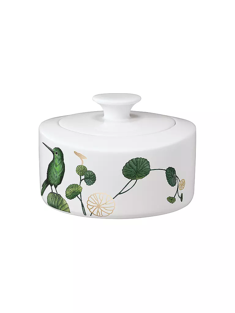 VILLEROY & BOCH SIGNATURE Zucker-Marmeladedose 0,33l Avarua Weiss bunt