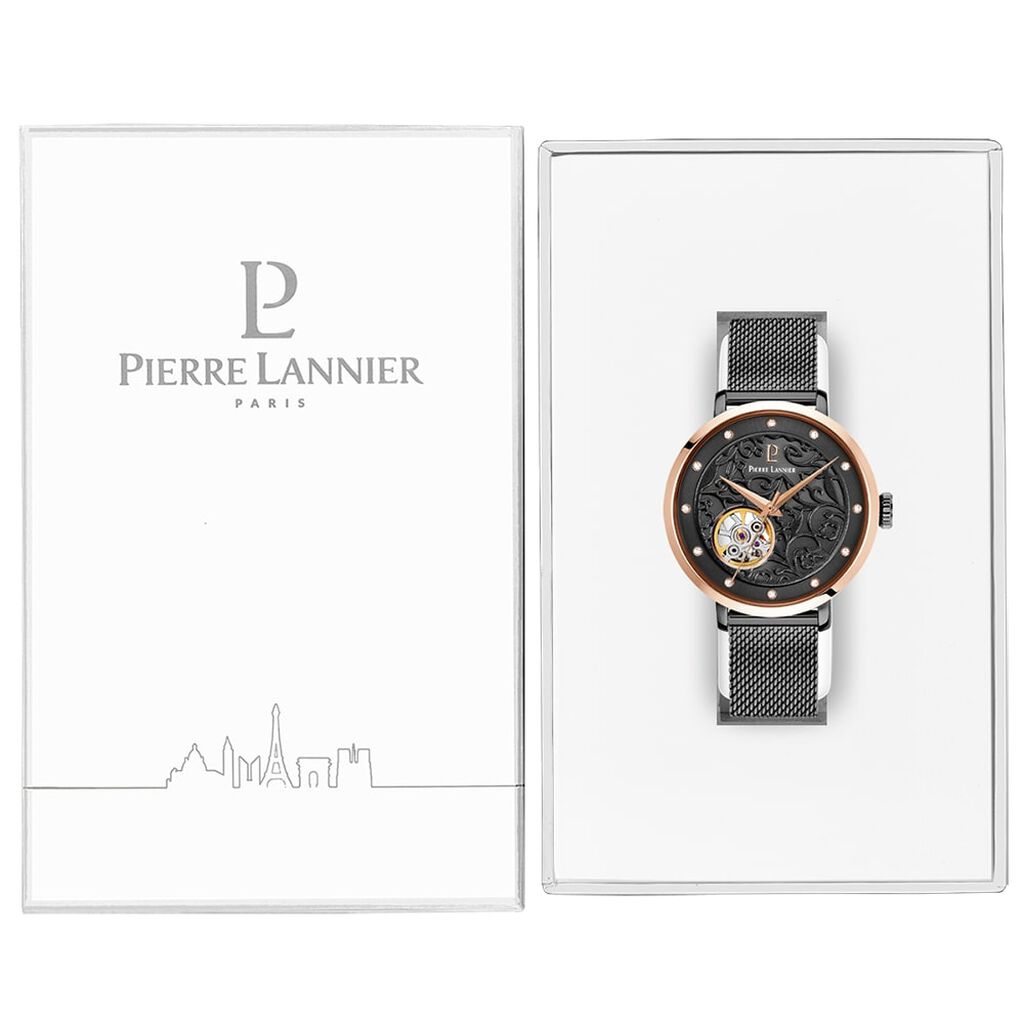 Montre Pierre Lannier Eolia Noir