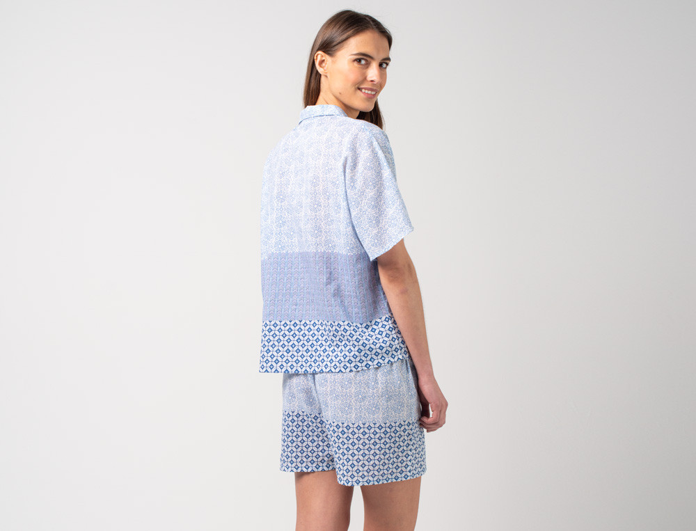 Pyjama short femme-Rêve de Bali