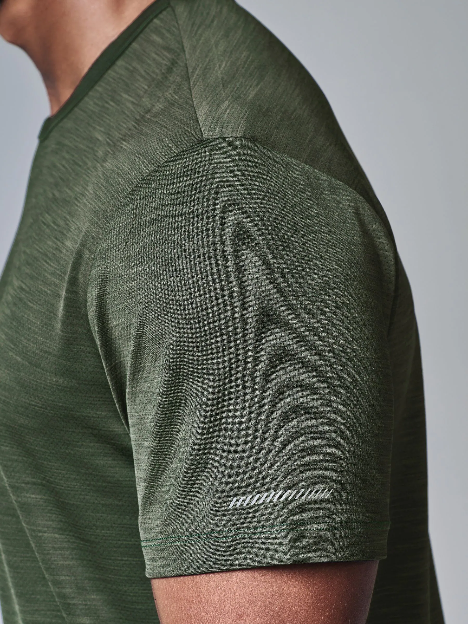 Groen - T-shirt met korte mouwen - Active Gym Trainingstop