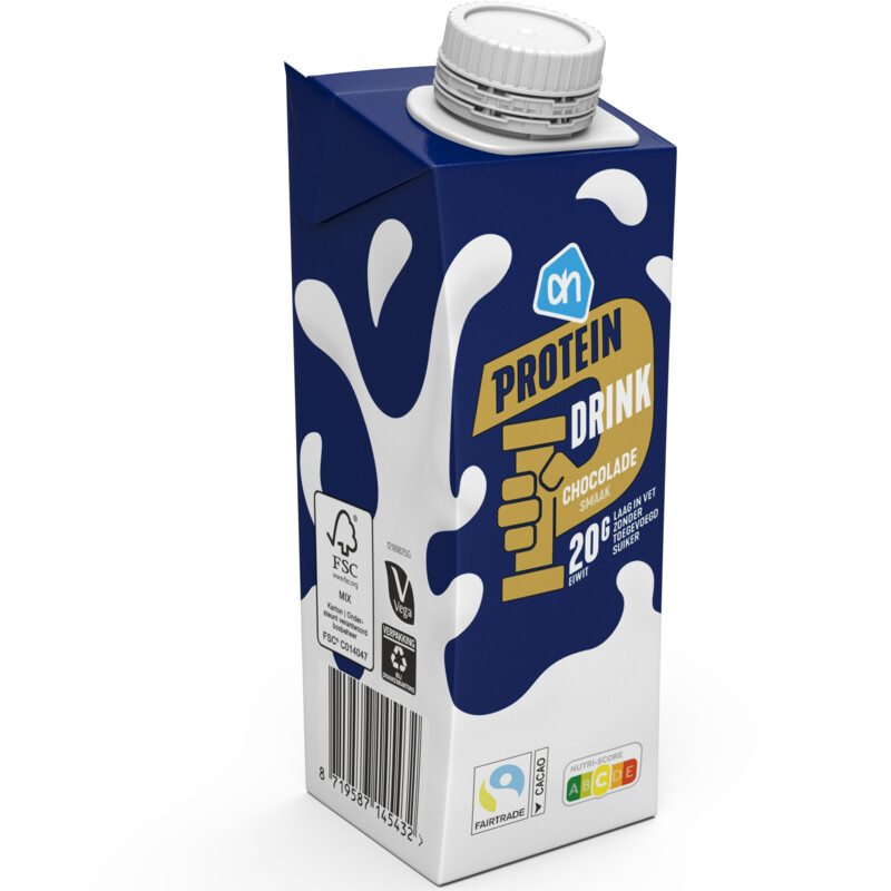 AH Proteïne drink chocolade smaak