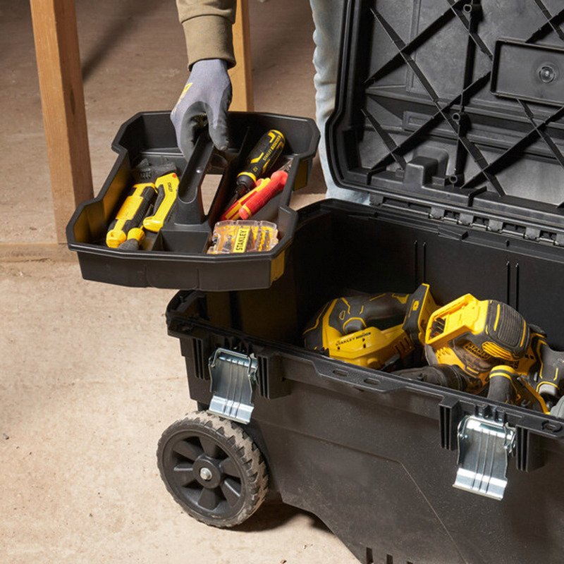 Coffre à outils Stanley Fatmax 90 litres, H 44 x L 75 x P 51 cm
