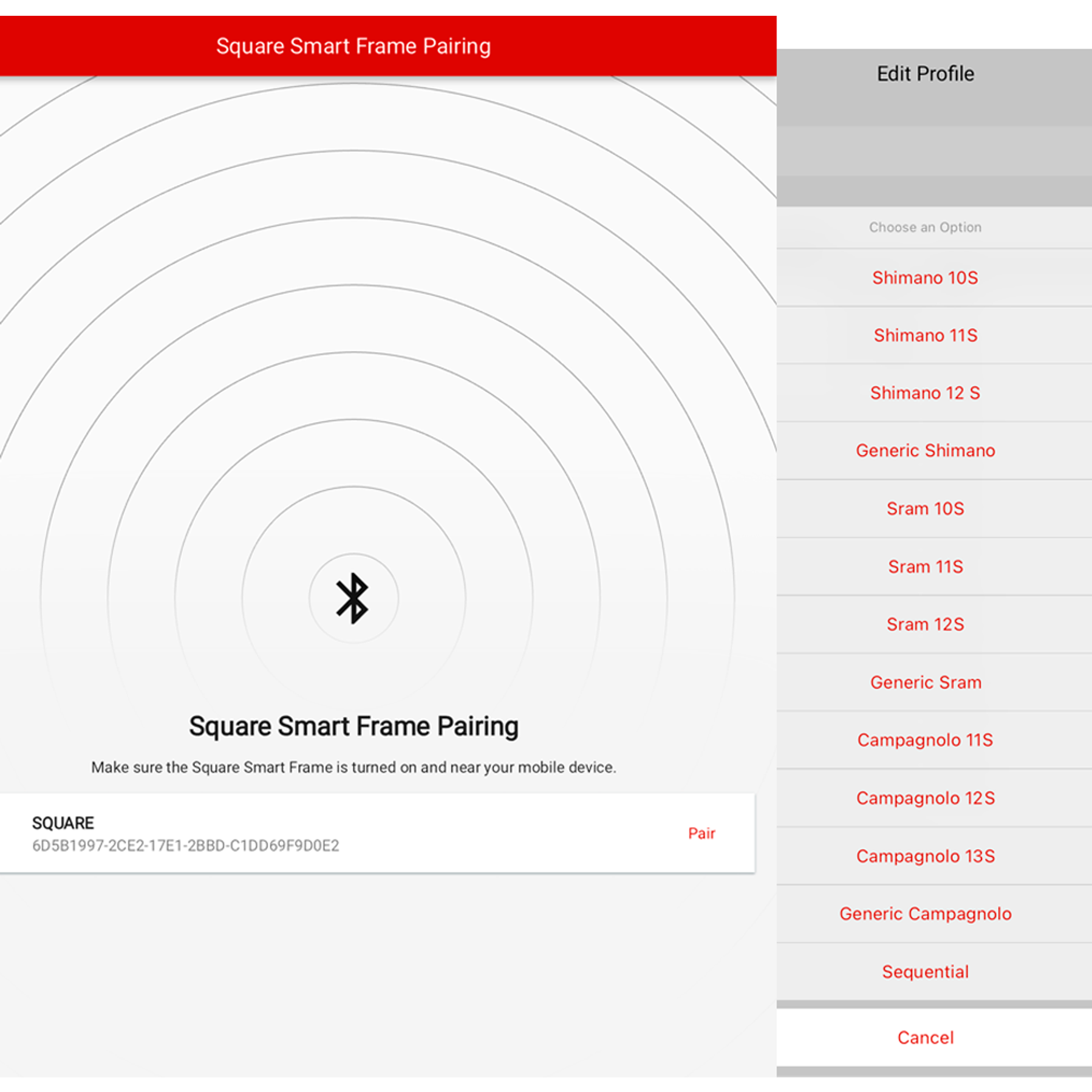 Elite Square Smart Frame