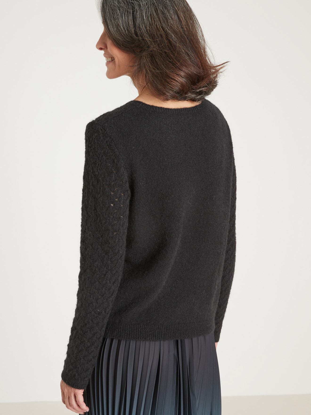 Pull avec fibres recyclées