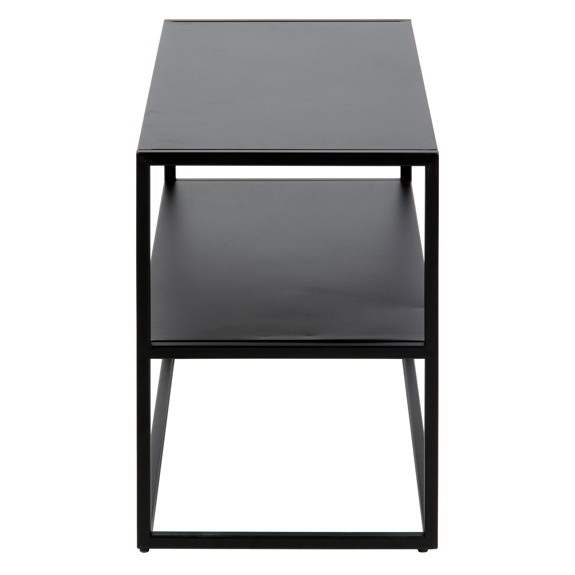 Schuhregal NEWTON - schwarz matt - 70 cm