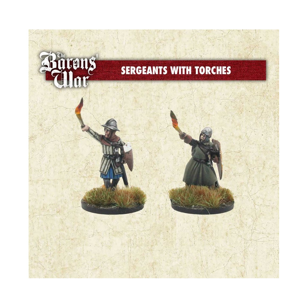 The Baron's War - Sergeants with torches