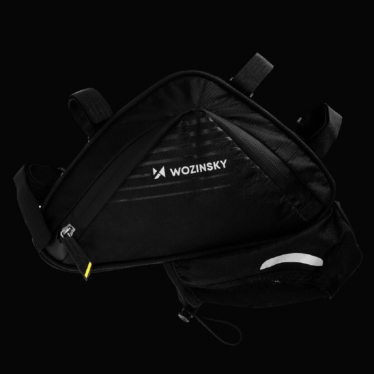 Fahrradtasche 1,5l unter dem Rahmen Schwarz