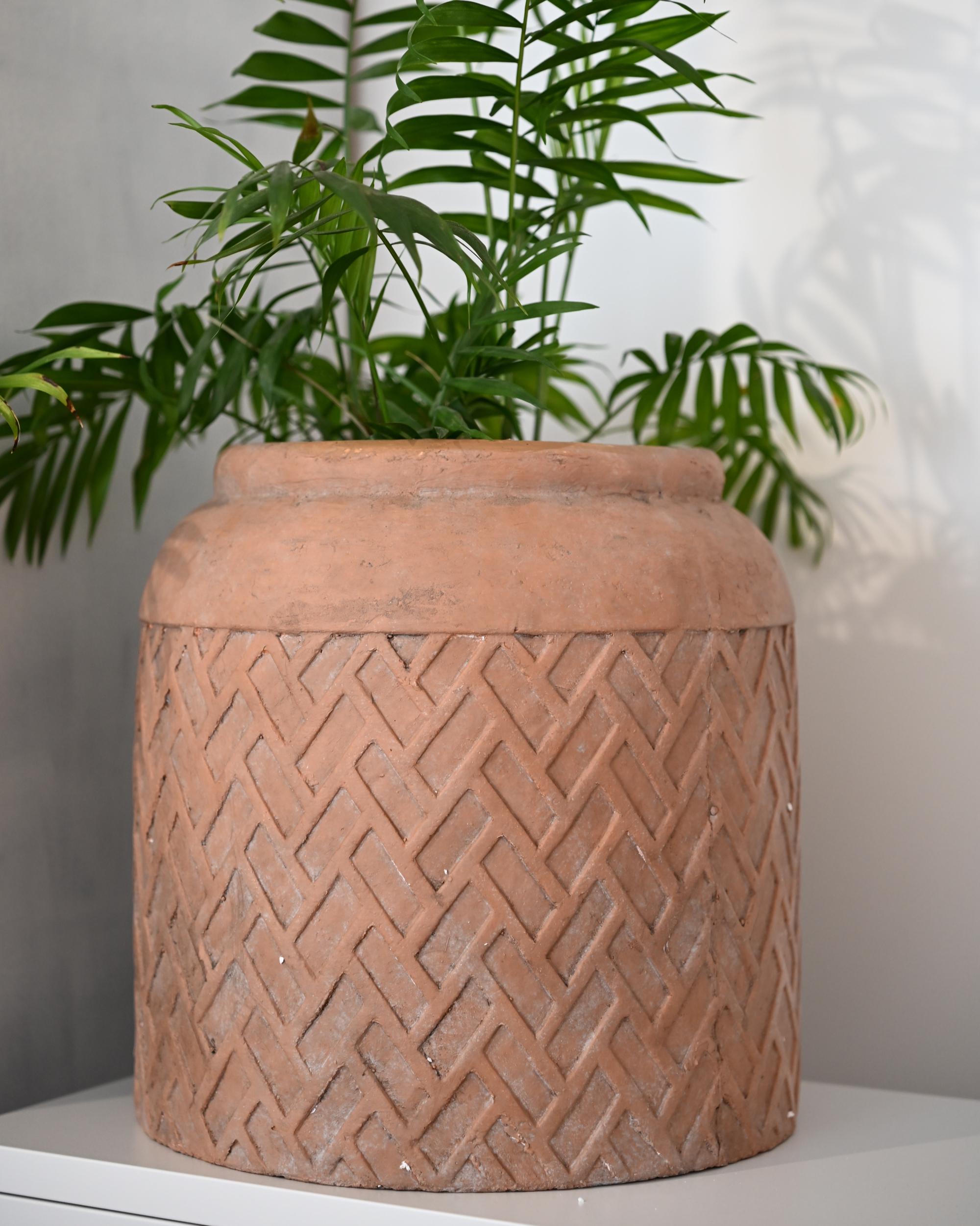 Bloempot GERAKAS 35 cm Beige