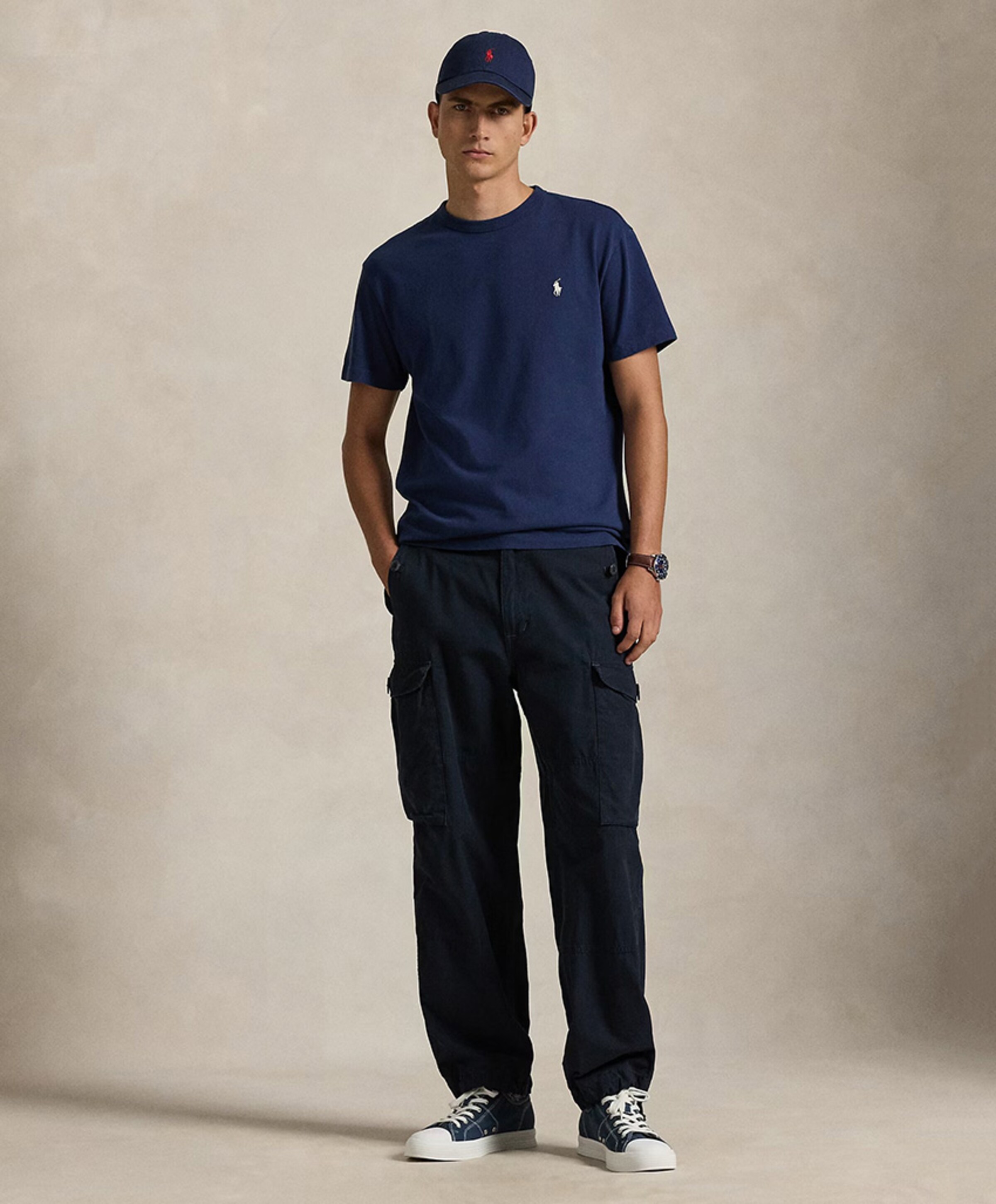Ralph Lauren Heren T-shirt blauw