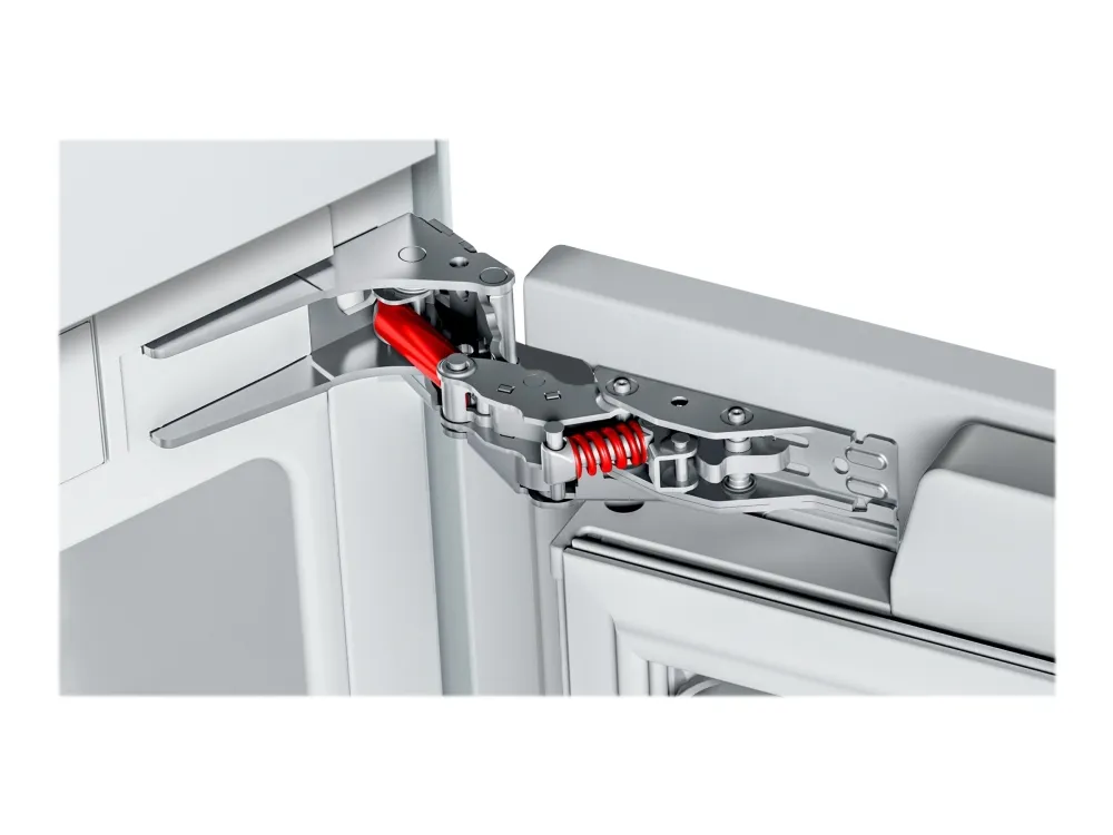Bosch Serie | 6 KIS77ADD0 - Køleskab/fryser - bund-fryser - til indbygning - niche - bredde: 56 cm - dybde: 55 cm - højde: 158 cm - 229 liter - Klasse D