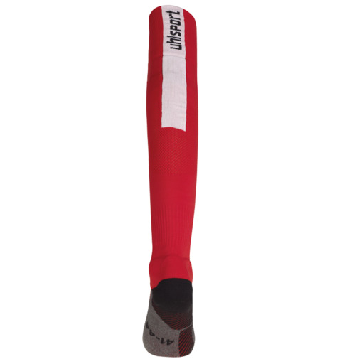 Meias de desempenho para equipe, vermelhas/brancas, Uhlsport