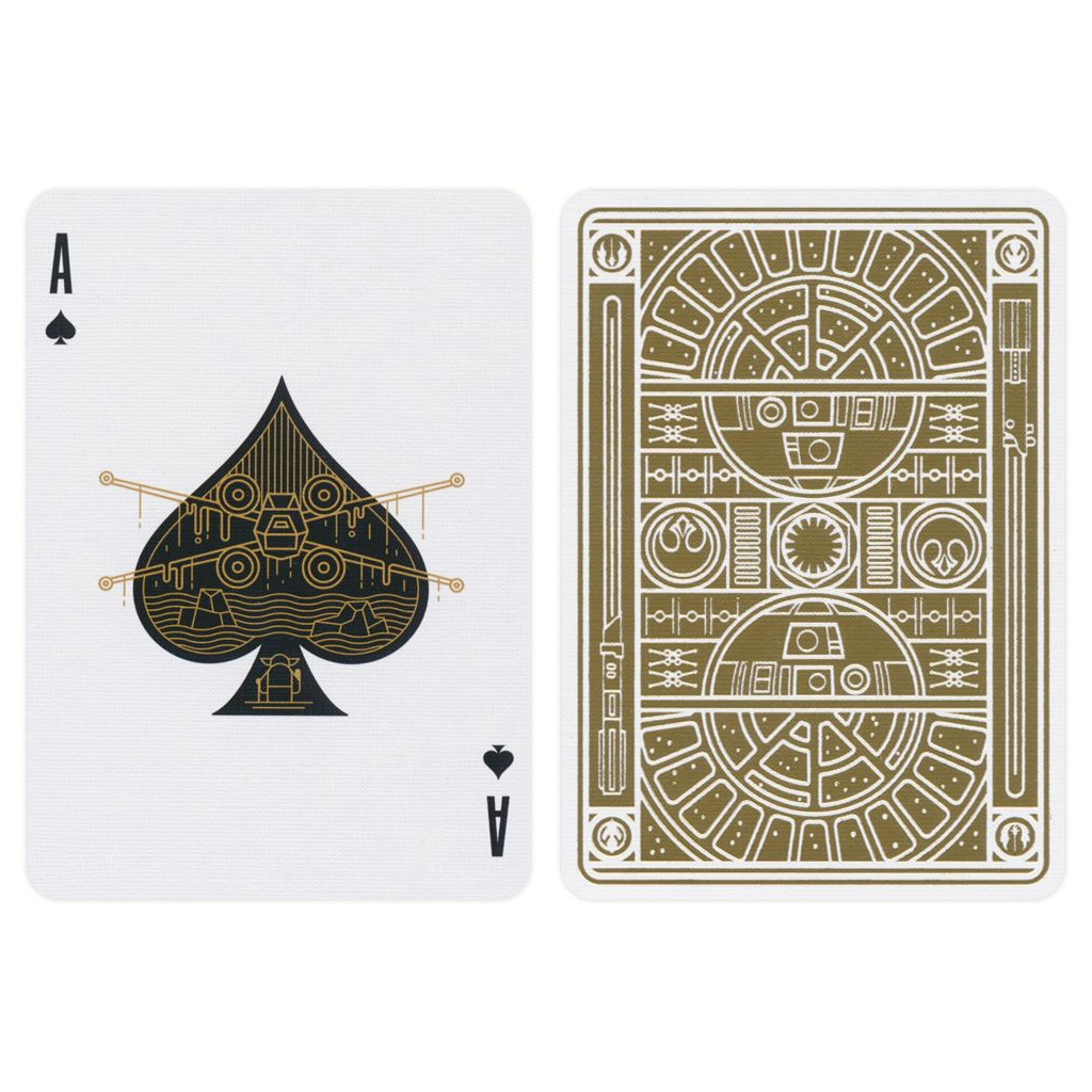 Cartes à jouer Theory11 - Star Wars - Gold Edition