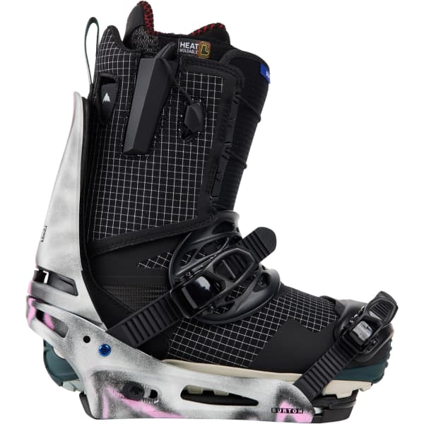 Fixation snowboard BURTON CARTEL X GRAY/PINK