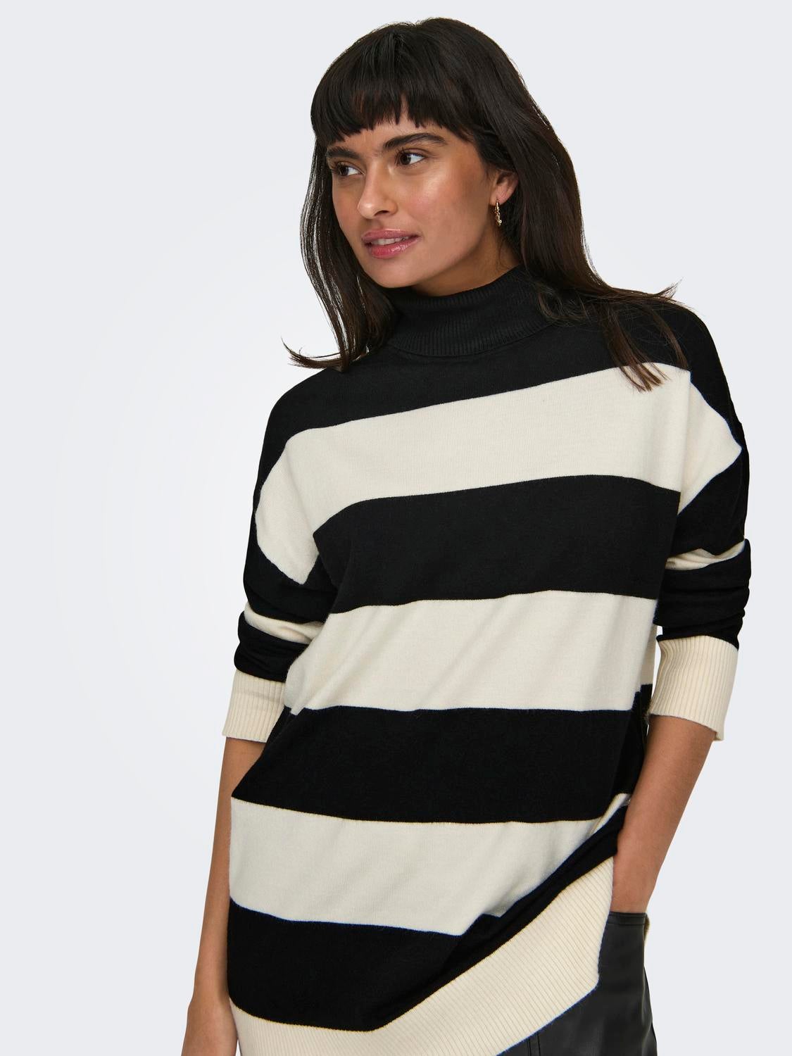 ONLIBI Strickpullover Black