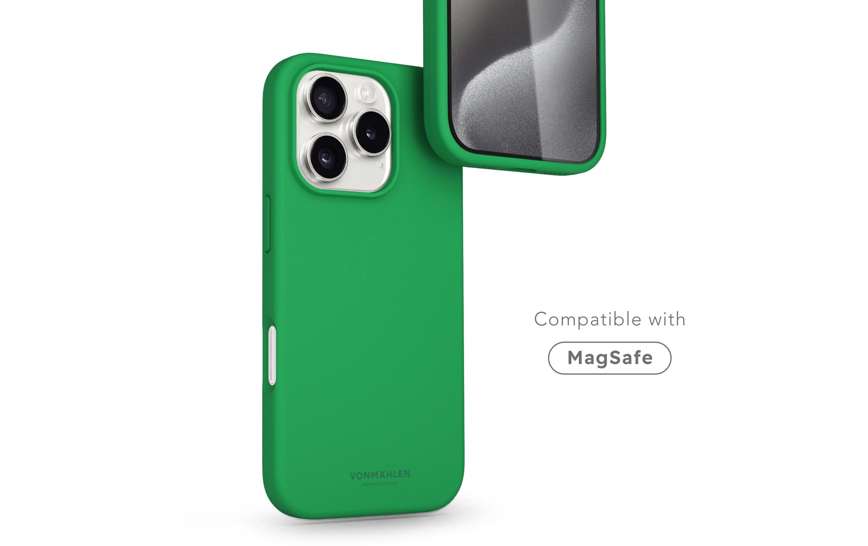 Back Cover Soft Silicone iPhone 16 Pro Green HavenSilicone Backcover für das Apple iPhone 16 Pro