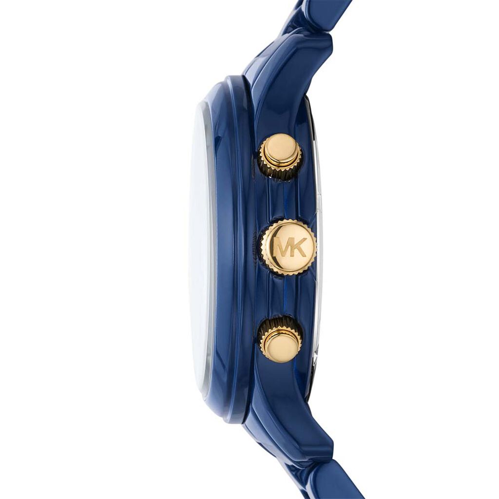 Montre Michael Kors Fossil Runway Bleu