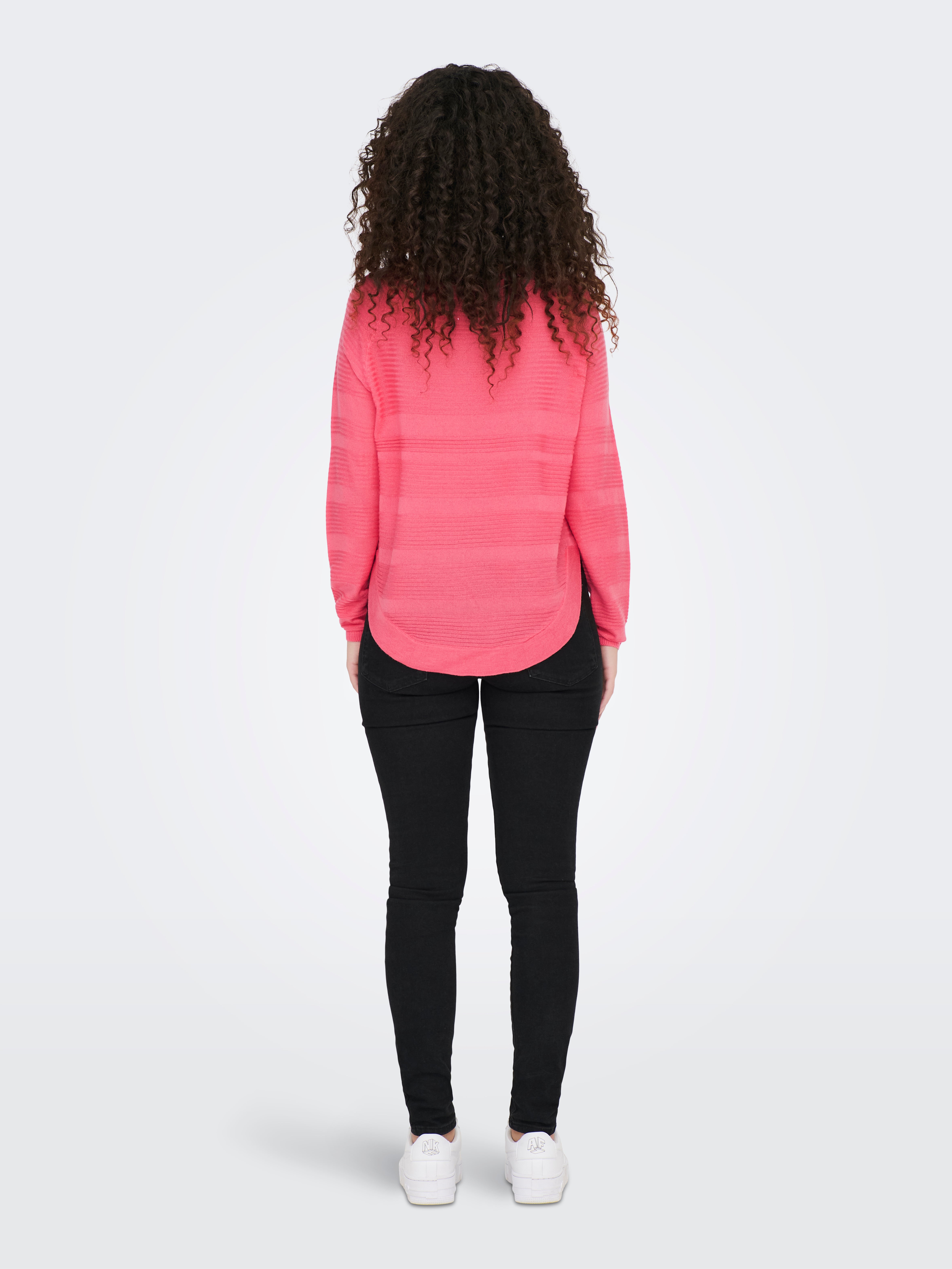ONLCAVIAR Strickpullover Sun Kissed Coral