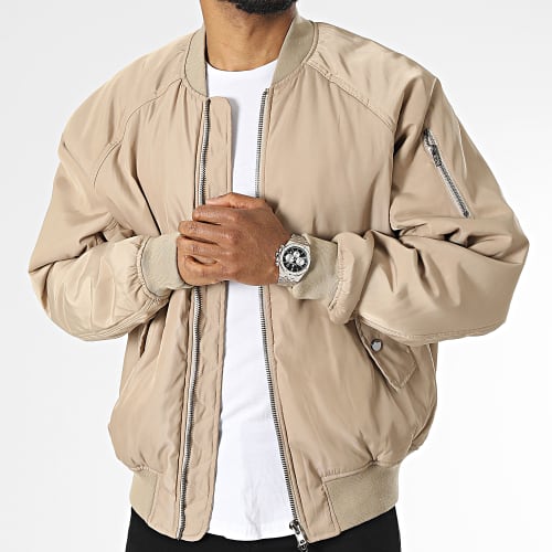 Veste Bomber Beige