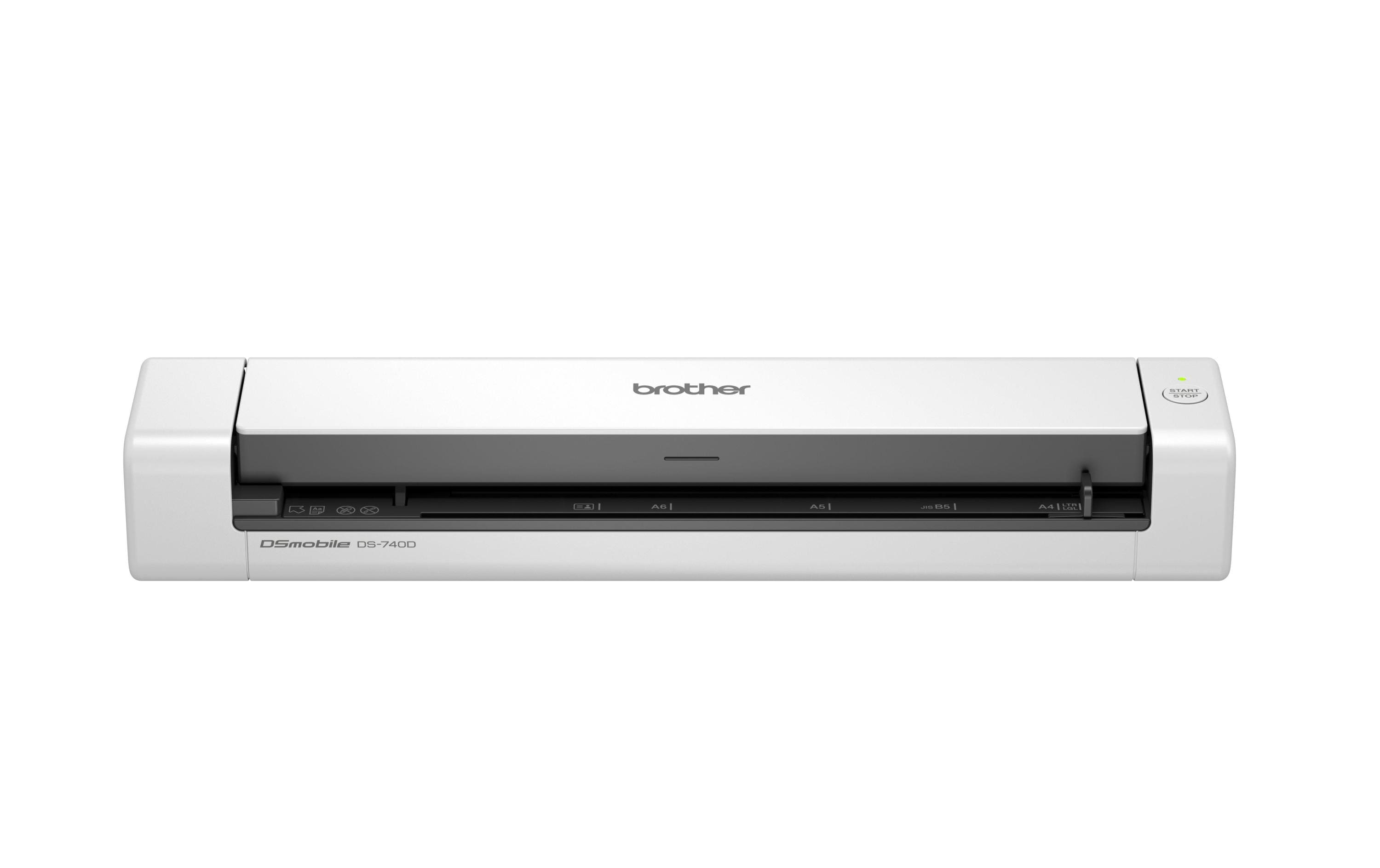 Mobiler Dokumentenscanner DS-740D<br>Mobiler Duplex-Scanner mit automatischem Dokumenteinzug