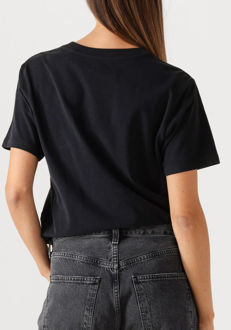 zwarte marant etoile t-shirt zoeline tee shirt
