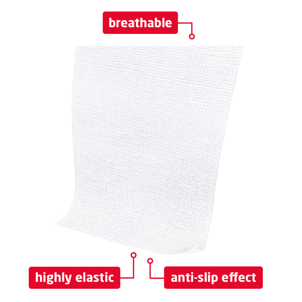 3x Leukoplast Elastomull® haft Fixatiewindsel 4 m x 10 cm