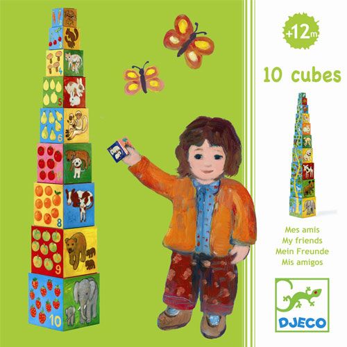 Djeco stapelblokken mijn vriendjes DJ08506