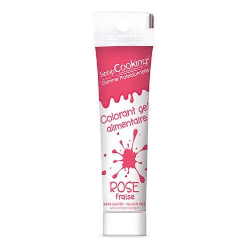 Colorant alimentaire en gel 20 g - rose foncé Scrapcooking