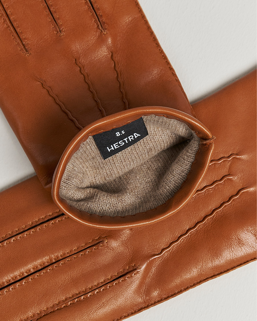 Hestra Edward Wool Lined Glove Cognac