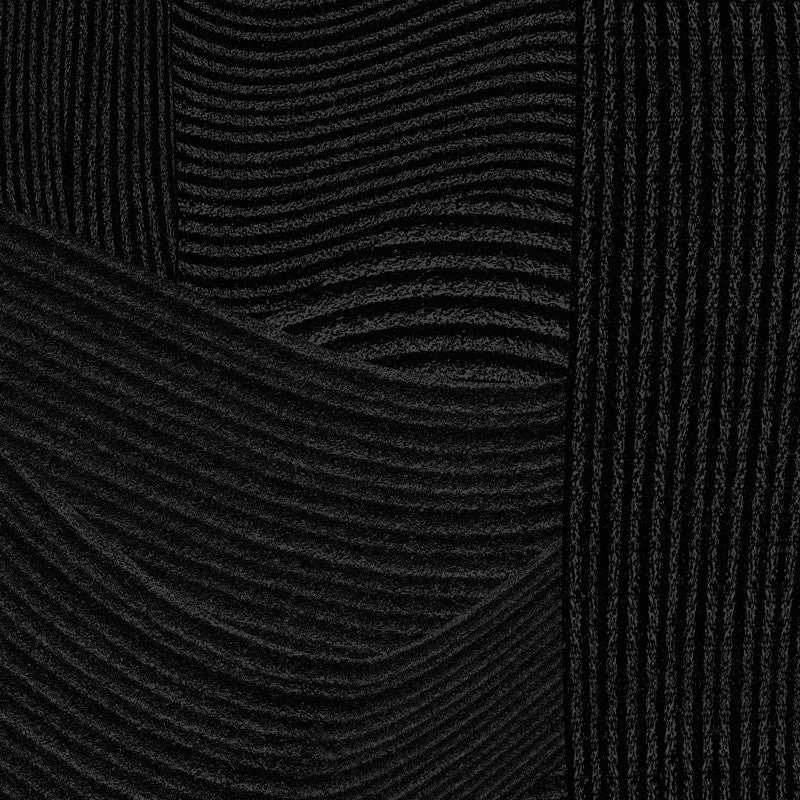 Crédence cuisine Crédence ALU L120xH 50cm - JARDIN JAPONAIS NOIR 99dec