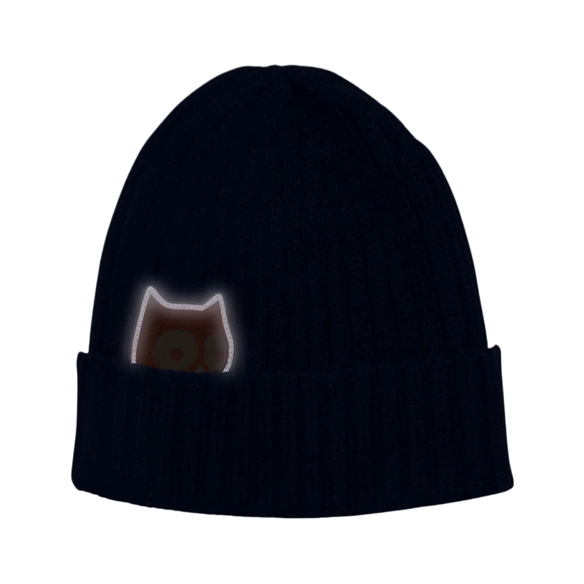Beanie Mallet Merino Ultra blue