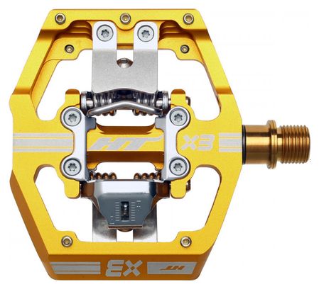 Paire de Pédales Automatiques HT Components X3T Or