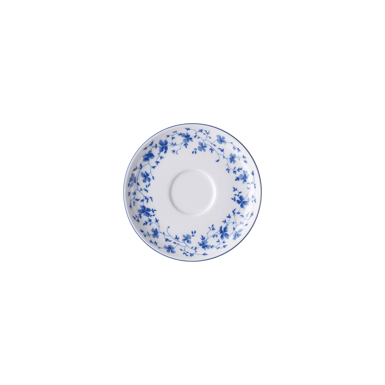 Form 1382 Blaublüten Kaffee-Untertasse