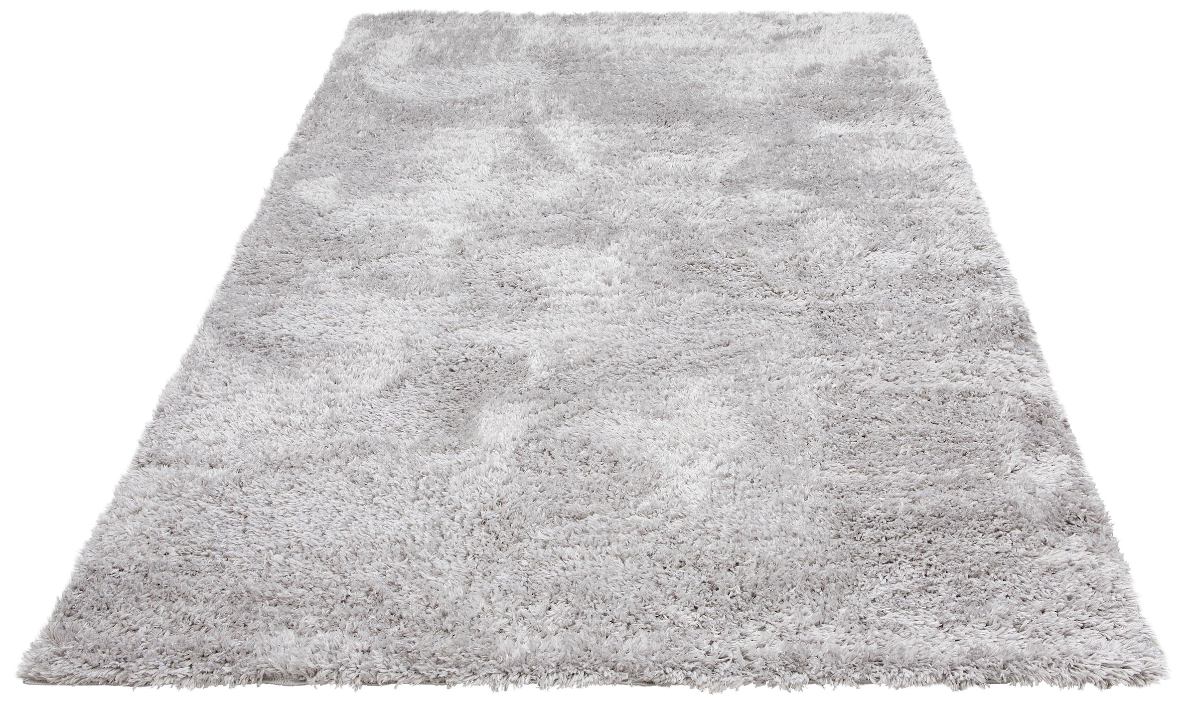 my home Hochflor-Teppich »Boldo« rechteckig 50 mm Höhe besonders weich durch Microfaser, Shaggy Teppich