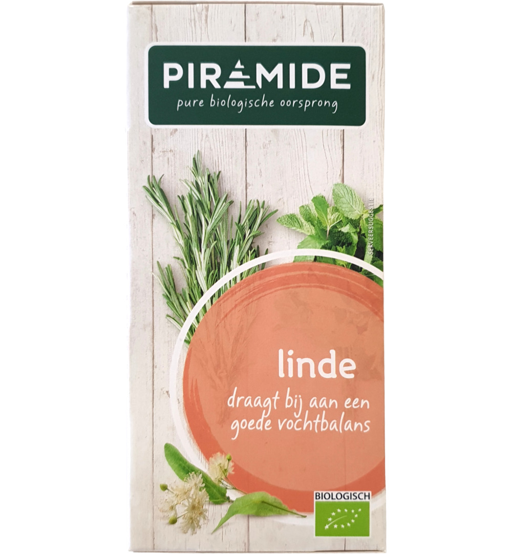 Piramide Lindebloesem Thee Eko Bio (20 stuks)