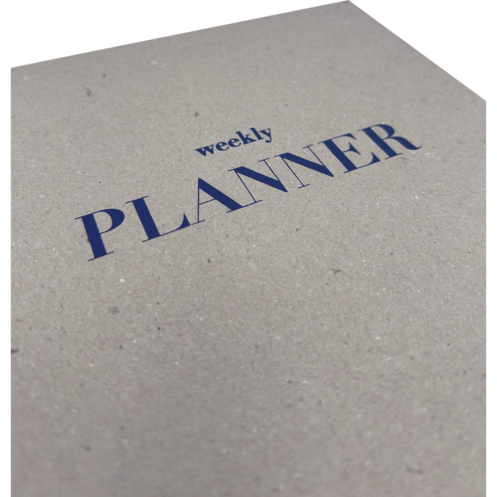 Weekly Planner Capa Dura Azul Note!