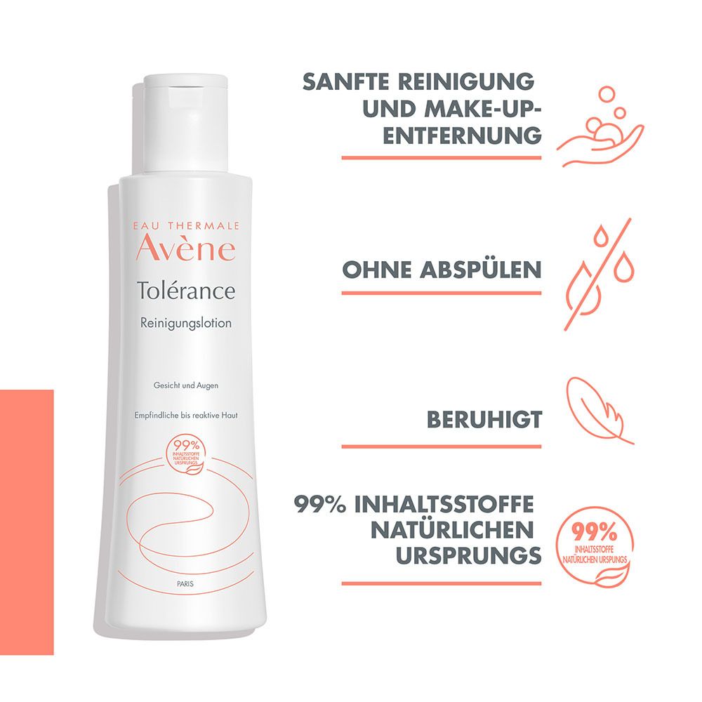 Avène Tolérance Reinigungslotion - empfindliche, allergische Haut und Rötungen