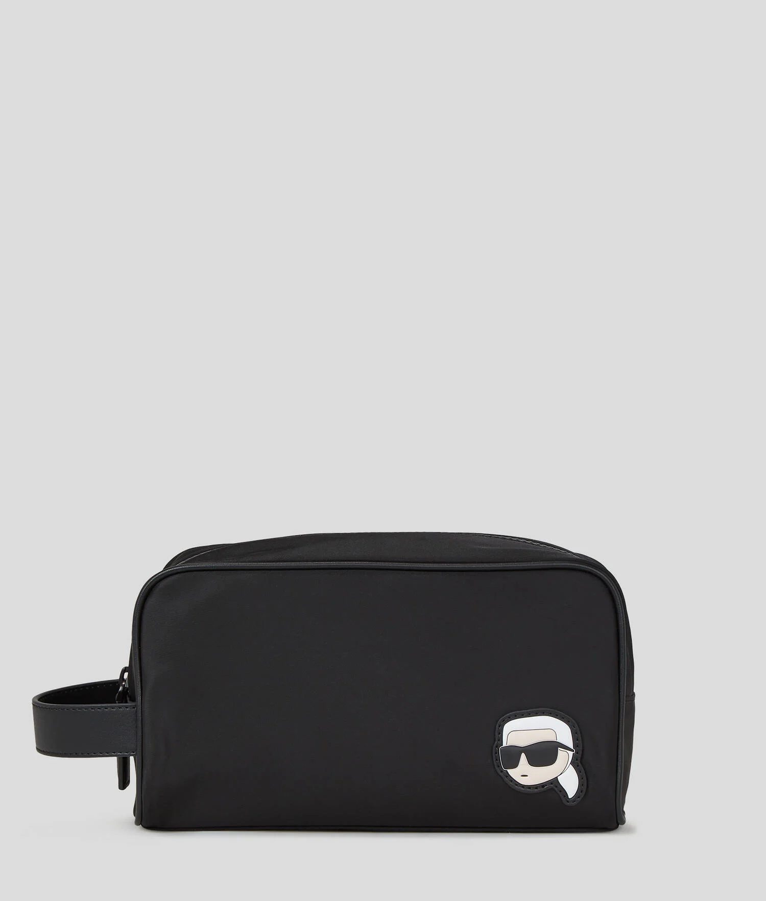 TROUSSE DE TOILETTE EN NYLON IKON - Noir
