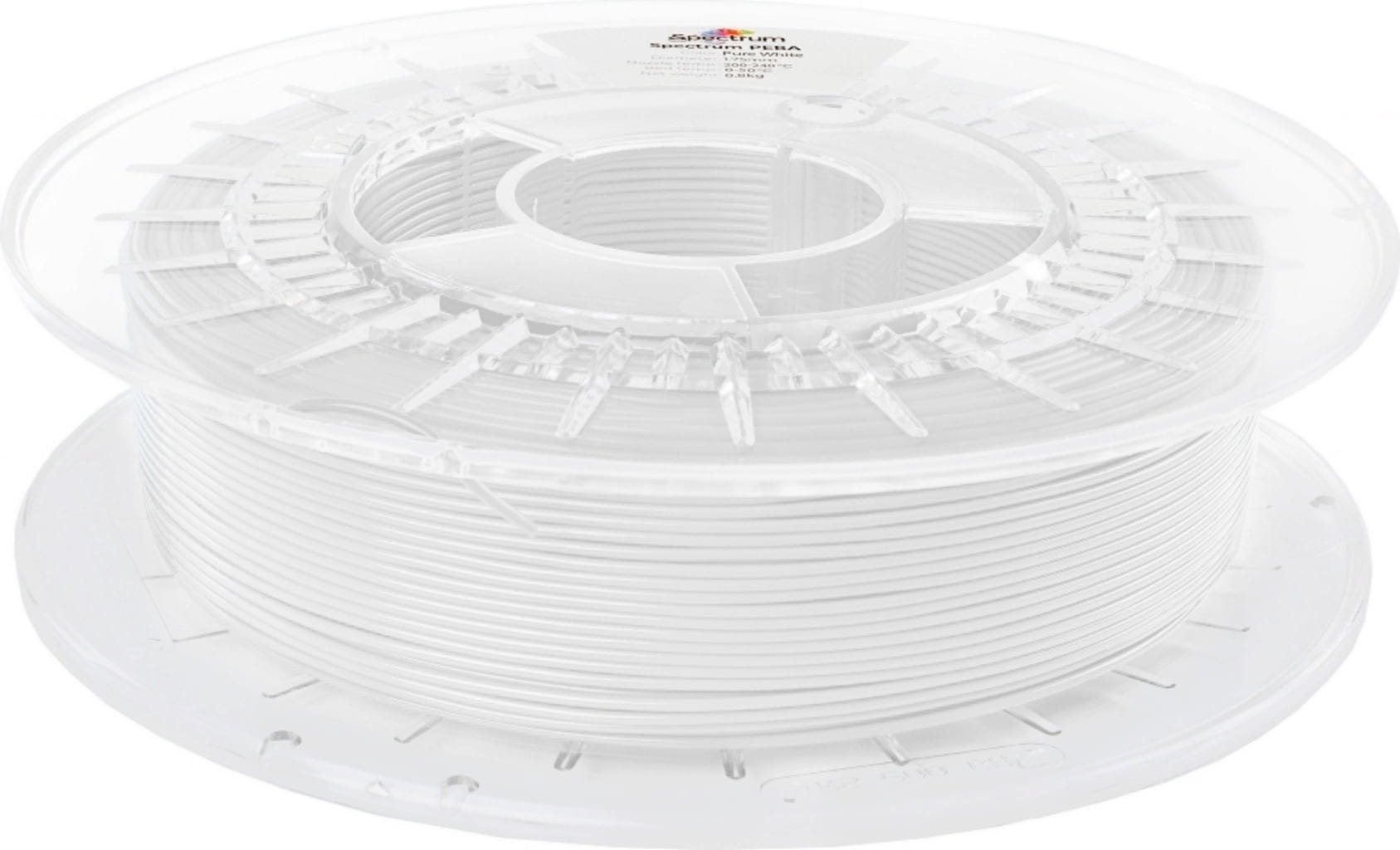 Spectrum  PEBA Pure White, 1,75 mm / 800 g    High-Performance-Flexibilität für anspruchsvolle Anwendungen in Pure White
