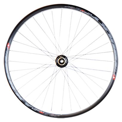 Roue vtt 27.5   ar k7 jante noir mach1 trucky30. disque 6t 9/10/11v axe traversant 12x142