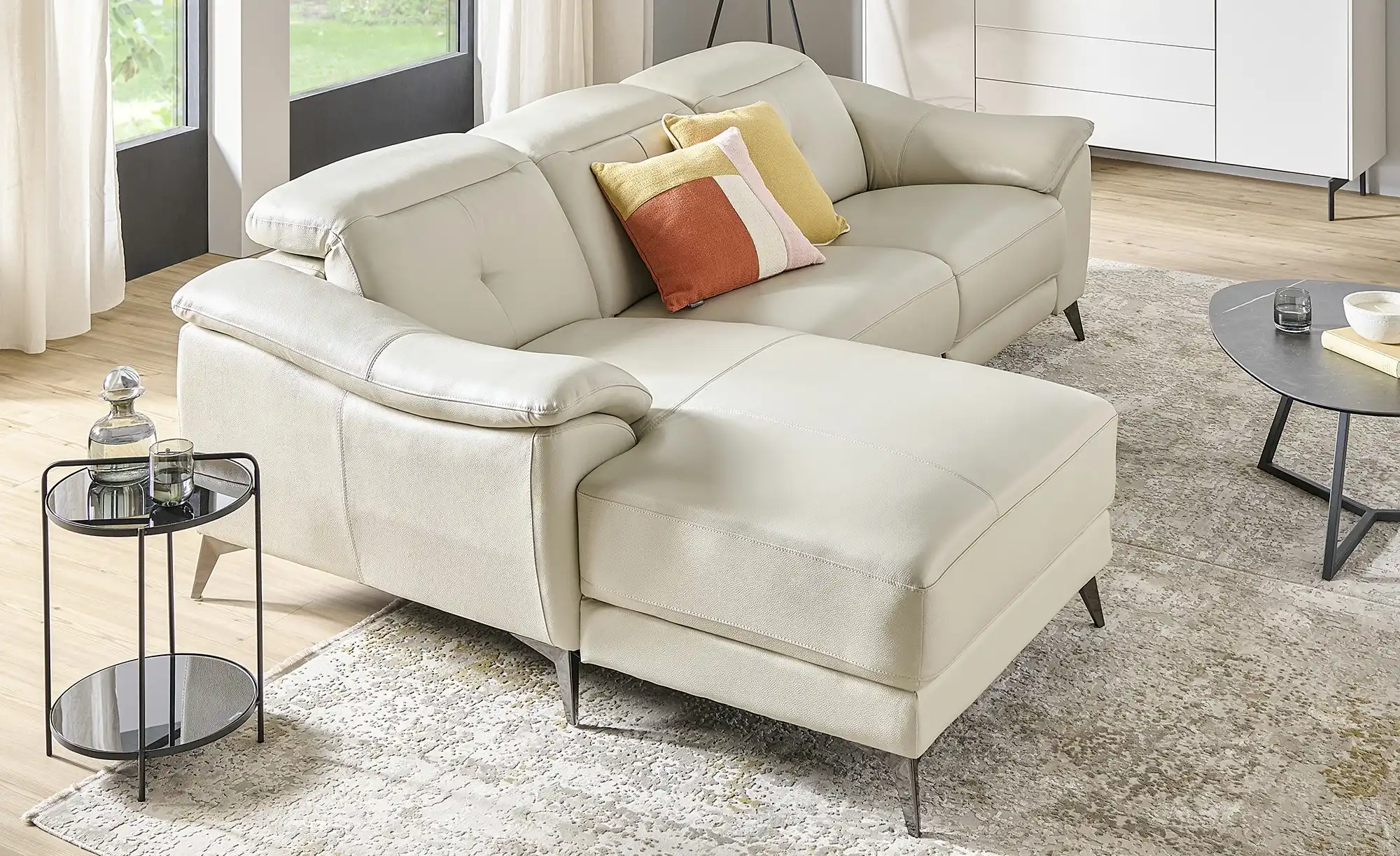 uno Ecksofa mit elektrischer Relaxfunktion Eva