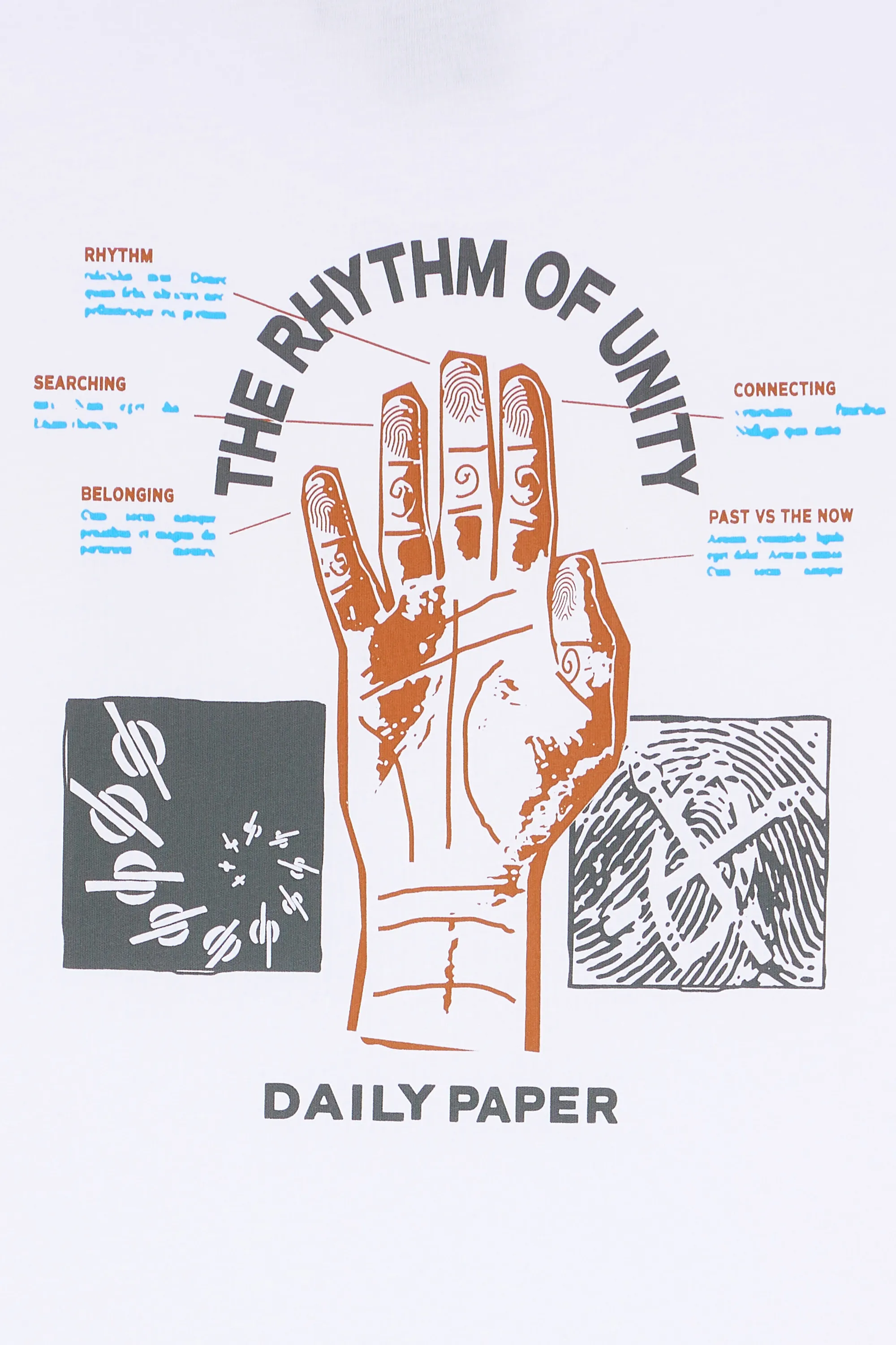 Daily Paper T-shirt identity ss t-shirt Blanc