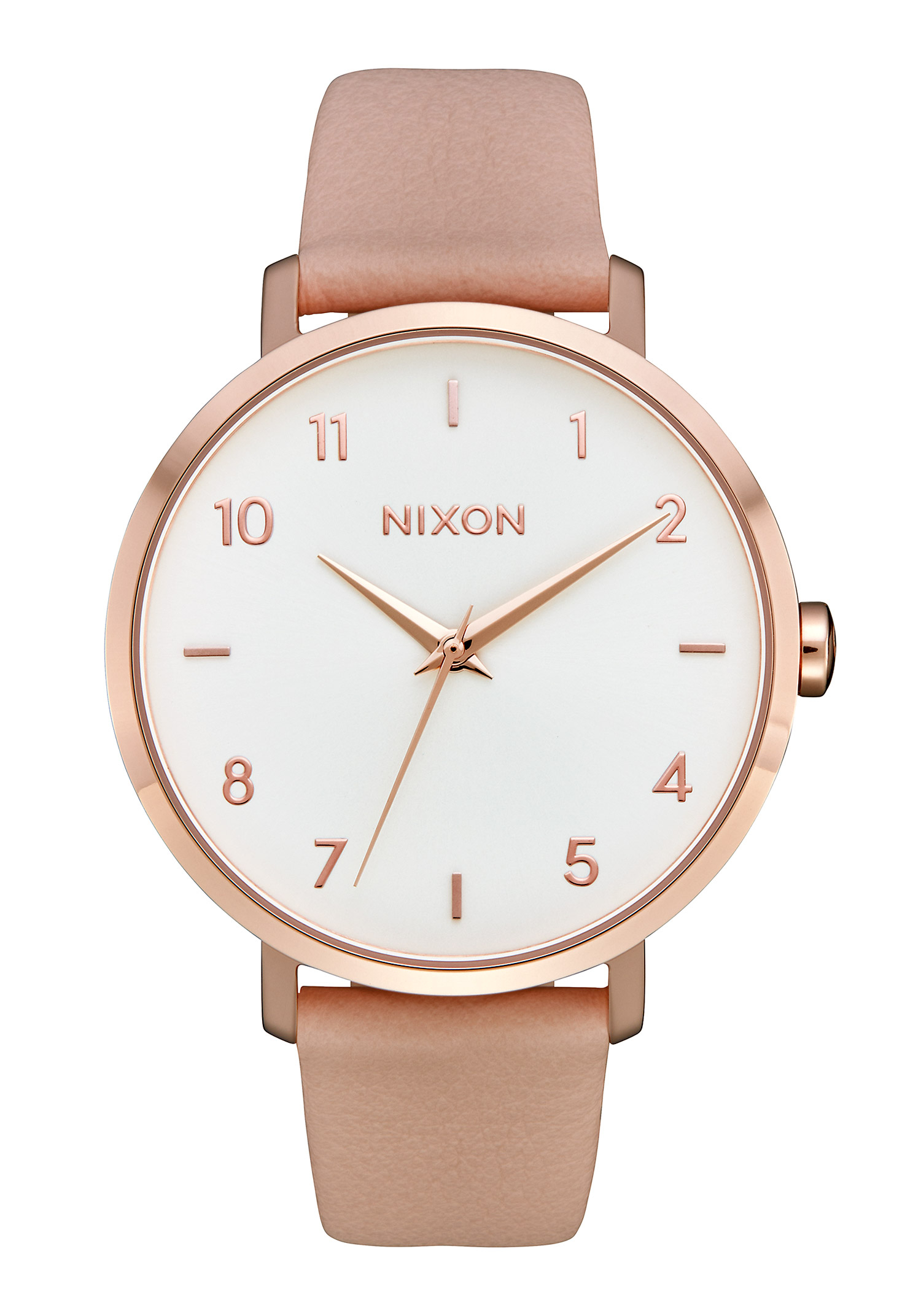 Nixon The Arrow Leather Rose Gold / Light Pink A1091-3027