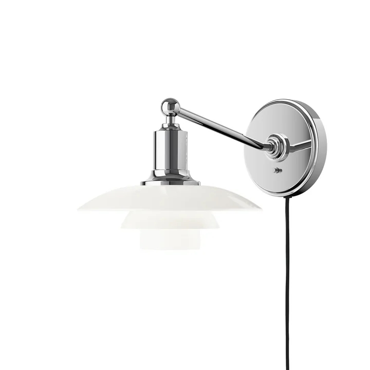 Louis Poulsen - PH 2/1 Wandleuchte, opalweiss