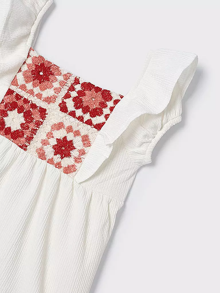 MAYORAL Mädchen Set 2-teilig Top und Leggings weiss