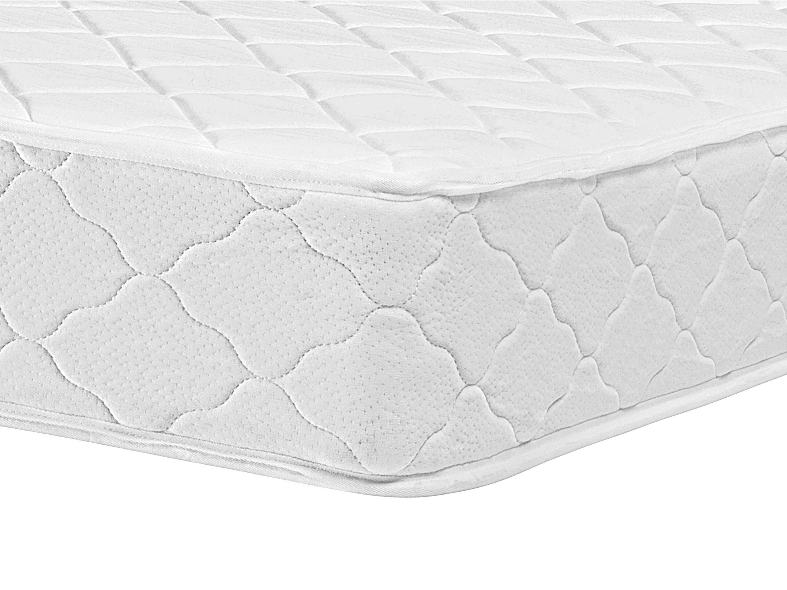 Beliani - DUO - Pocketveringmatras - Wit - 90 x 200 cm - Polyester