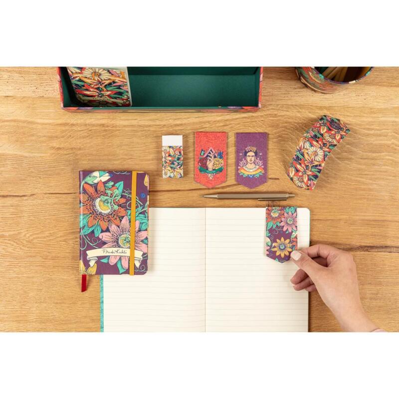 Frida Kahlo, Set de 2 marque-pages magnétiques 10,5x15,5cm