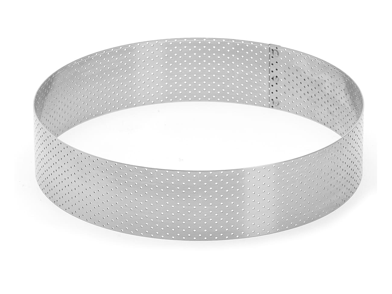 Cercle à flan perforé - Ø 20 x ht 4.5 cm - De Buyer