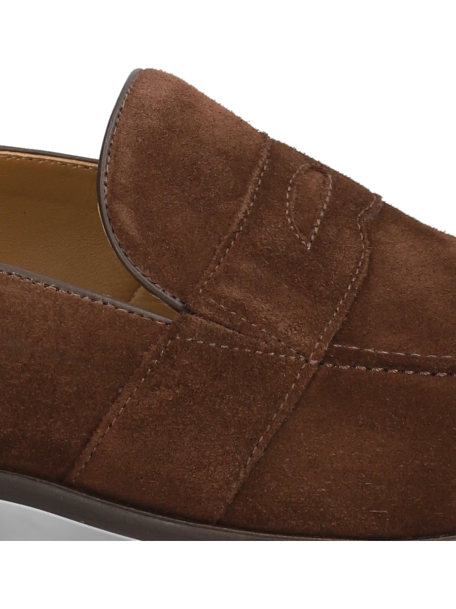 Veloursleder Slipper